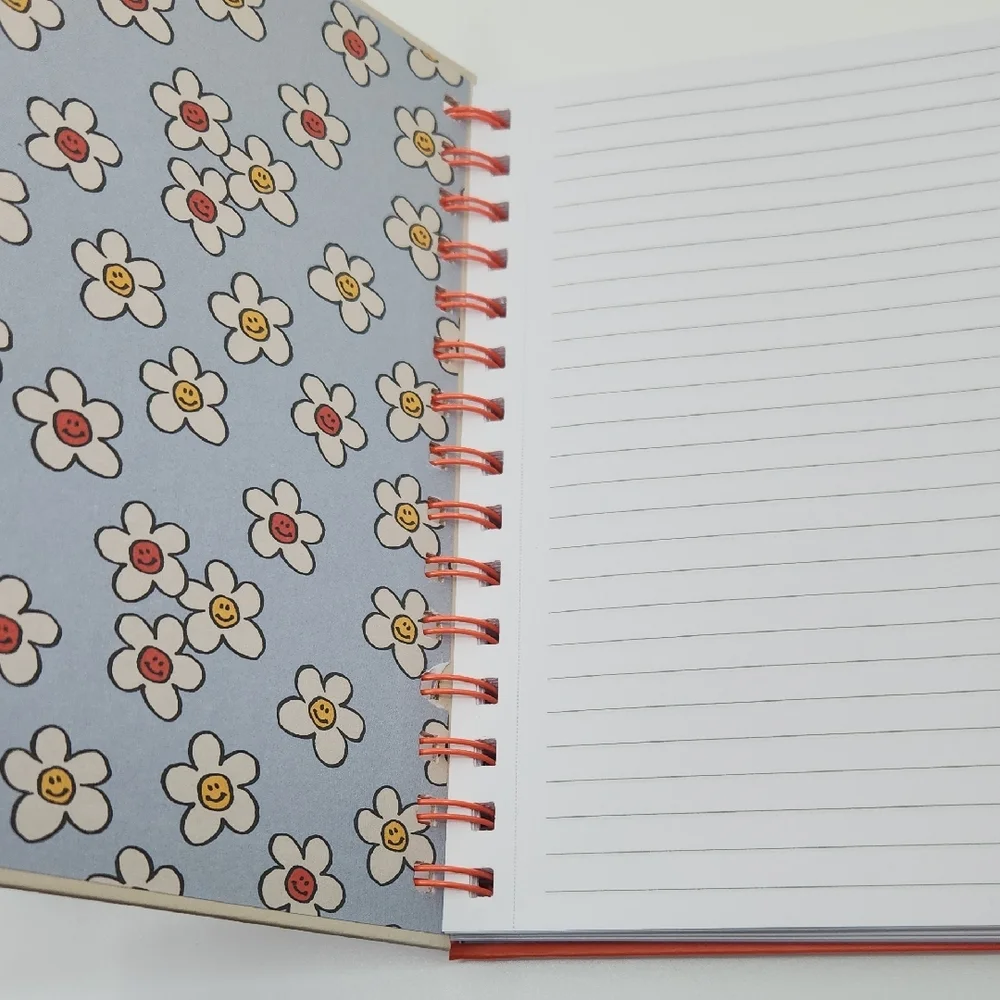 Colorful Spiral Notebook and Accessories Set
